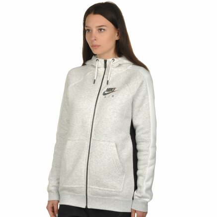 Кофта Nike W Nsw Rally Hoodie Fz Air - 106581, фото 2 - интернет-магазин MEGASPORT