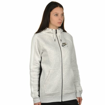 Кофта Nike W Nsw Rally Hoodie Fz Air - 106581, фото 4 - интернет-магазин MEGASPORT