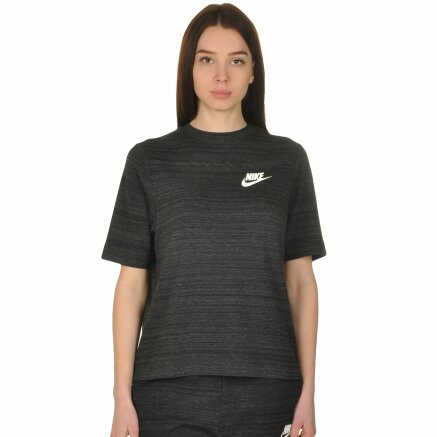 Футболка Nike W Nsw Av15 Top Ss Knt - 108559, фото 1 - інтернет-магазин MEGASPORT