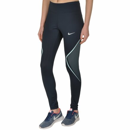 Лосини Nike W Nk Pwr Tght Fast Gx - 108615, фото 2 - інтернет-магазин MEGASPORT