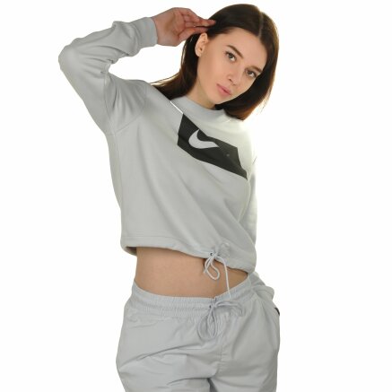 Кофта Nike W Nsw Crew Crop Swsh - 108633, фото 3 - інтернет-магазин MEGASPORT