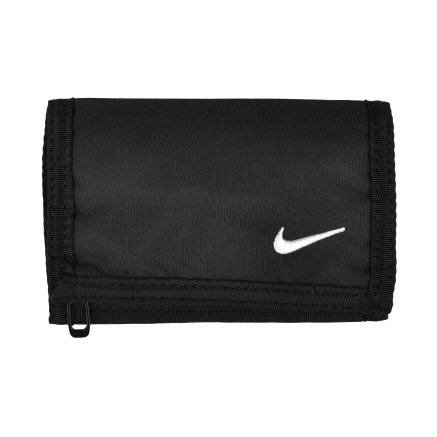 Гаманець Nike Basic Wallet  Black/White - 66394, фото 1 - інтернет-магазин MEGASPORT