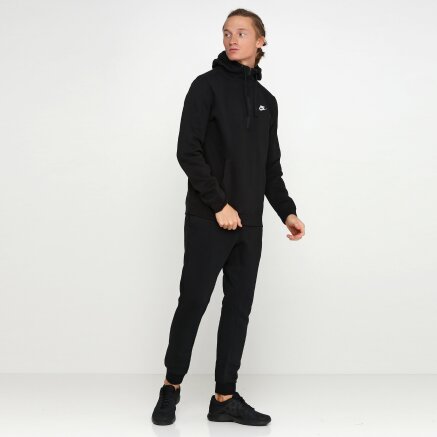 Кофта Nike M Nsw Hoodie Hz Flc Club - 106470, фото 2 - интернет-магазин MEGASPORT