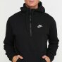 Кофта Nike M Nsw Hoodie Hz Flc Club, фото 4 - интернет магазин MEGASPORT