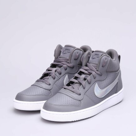 Кеды Nike детские Girls' Court Borough Mid (Gs) Shoe - 112675, фото 1 - интернет-магазин MEGASPORT