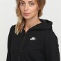 Кофта Nike W Nsw Hoodie Fz Ft, фото 3 - интернет магазин MEGASPORT