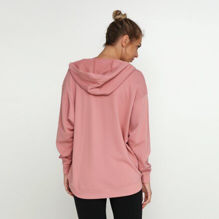 Кофта Nike W Nsw Club Hoodie Laceup - 112886, фото 3 - інтернет-магазин MEGASPORT