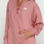 Кофта Nike W Nsw Club Hoodie Laceup, фото 4 - інтернет магазин MEGASPORT