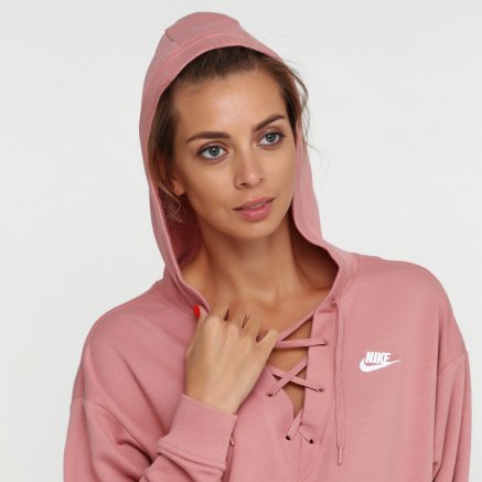 Nike club lace up hoodie on sale