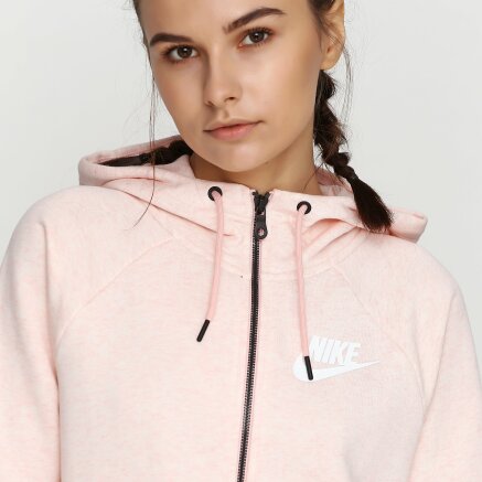 Кофта Nike W Nsw Rally Hoodie Fz - 112900, фото 4 - інтернет-магазин MEGASPORT