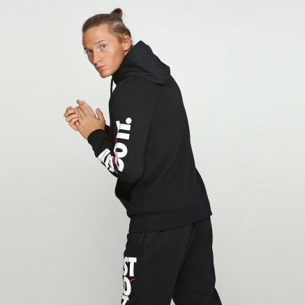 Кофта Nike M Nsw Hbr+ Hoodie Fz Flc - 112911, фото 3 - интернет-магазин MEGASPORT