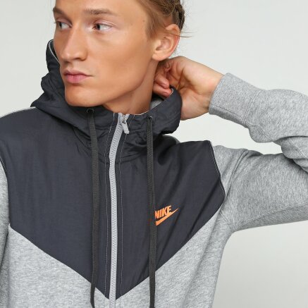 Кофта Nike M Nsw Hbr+ Hoodie Fz Flc - 112912, фото 5 - інтернет-магазин MEGASPORT