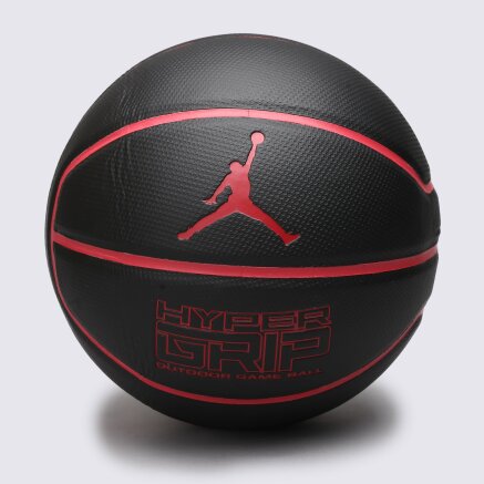 Мяч Jordan Jordan Hyper Grip 4p 07 Black/Gym Red/Gym Red/Gym Red - 113007, фото 1 - интернет-магазин MEGASPORT