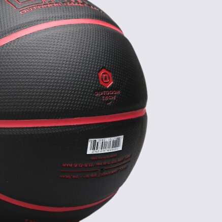 Мяч Jordan Jordan Hyper Grip 4p 07 Black/Gym Red/Gym Red/Gym Red - 113007, фото 3 - интернет-магазин MEGASPORT