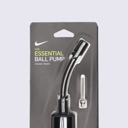 Аксесуари для тренувань Nike Essential Ball Pump Intl Black/White/White - 113011, фото 3 - інтернет-магазин MEGASPORT