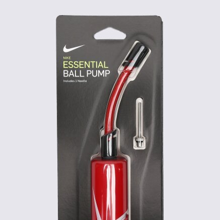 Насос Nike Essential Ball Pump Intl University Red/White/White - 113012, фото 3 - интернет-магазин MEGASPORT