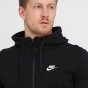 Кофта Nike M NSW CLUB HOODIE FZ JSY, фото 4 - интернет магазин MEGASPORT