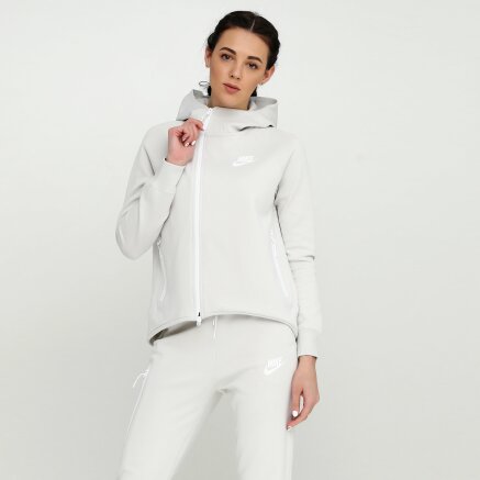 Кофта Nike W Nsw Tch Flc Cape Fz - 117679, фото 1 - интернет-магазин MEGASPORT