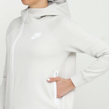Кофта Nike W Nsw Tch Flc Cape Fz - 117679, фото 4 - интернет-магазин MEGASPORT
