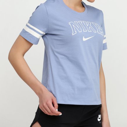 Футболка Nike W Nsw Top Ss Vrsty - 117693, фото 5 - интернет-магазин MEGASPORT