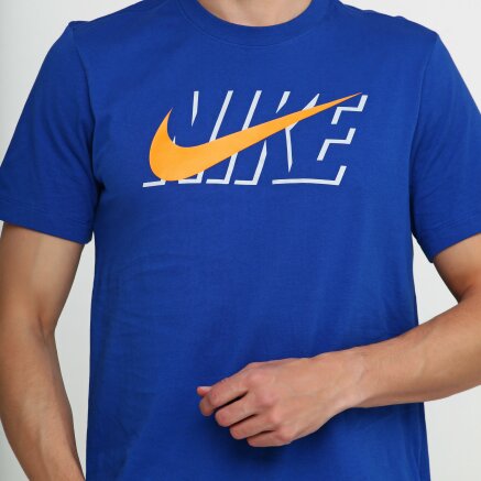 Футболка Nike M Nsw Tee Blk Core - 114827, фото 4 - інтернет-магазин MEGASPORT