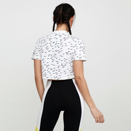 Футболка Nike W Nsw Essntl Top Ss Crop Swsh - 114836, фото 3 - інтернет-магазин MEGASPORT
