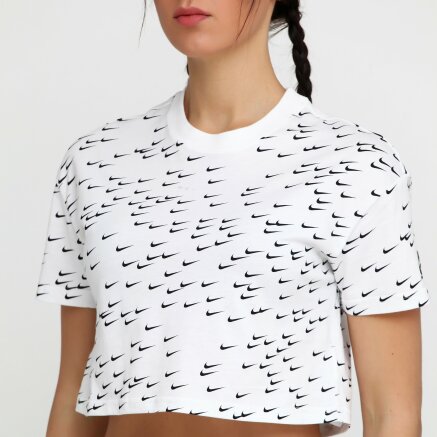 Футболка Nike W Nsw Essntl Top Ss Crop Swsh - 114836, фото 4 - інтернет-магазин MEGASPORT