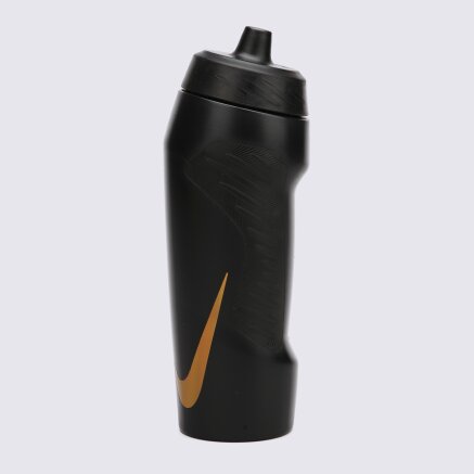 Пляшка Nike Hyperfuel Water Bottle Black/Black/Black/Metallic Gold - 114907, фото 1 - інтернет-магазин MEGASPORT