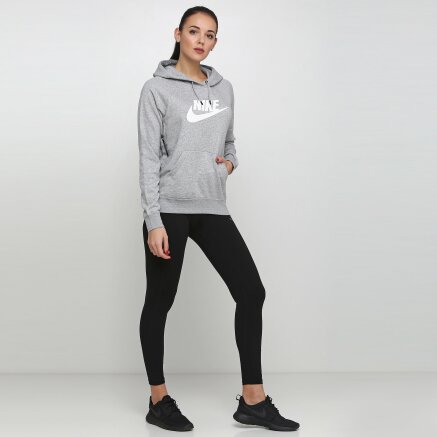 Кофта Nike W Nsw Essntl Hoodie Po Flc Hbr - 119321, фото 3 - інтернет-магазин MEGASPORT