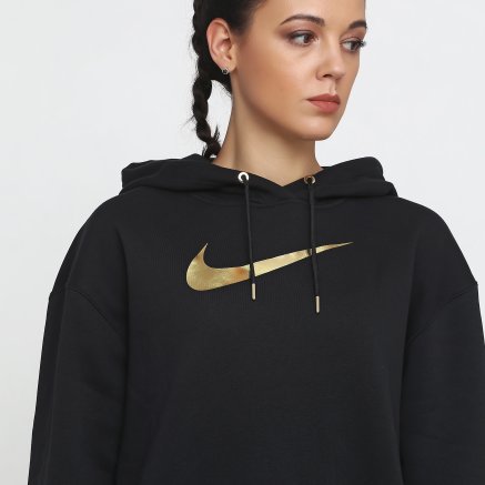 Кофта Nike W Nsw Hoodie Bb Os Shine - 121086, фото 4 - интернет-магазин MEGASPORT