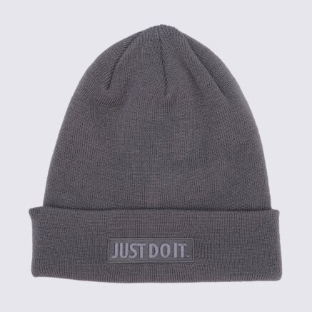 Шапка Nike дитяча Y Nk Beanie Metal Swoosh - 119427, фото 2 - інтернет-магазин MEGASPORT