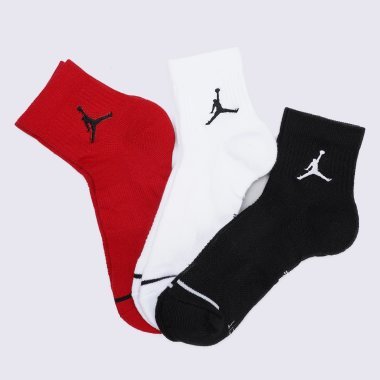 Носки Jordan Unisex Jumpman High-Intensity Quarter Sock (3 Pair) - 112560, фото 1 - интернет-магазин MEGASPORT