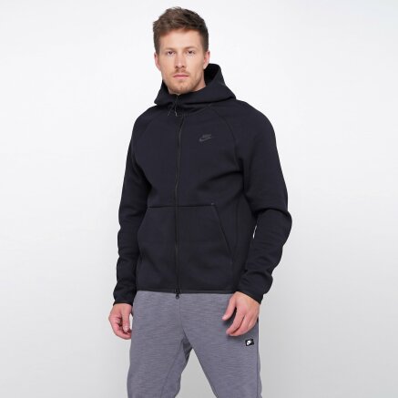 Кофта Nike M Nsw Tch Flc Hoodie Fz - 114544, фото 1 - интернет-магазин MEGASPORT
