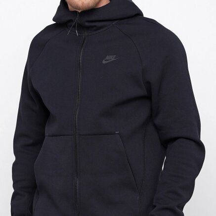 Кофта Nike M Nsw Tch Flc Hoodie Fz - 114544, фото 4 - интернет-магазин MEGASPORT