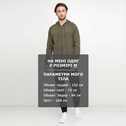Кофта Nike M Nsw Me Hoodie Fz Ltwt Mix - 124392, фото 6 - интернет-магазин MEGASPORT
