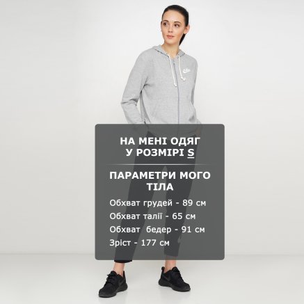 Кофта Nike W Nsw Gym Vntg Hoodie Fz - 121994, фото 6 - интернет-магазин MEGASPORT
