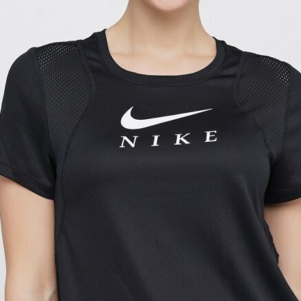 Футболка Nike W Nk Run Top Ss Gx - 121999, фото 4 - интернет-магазин MEGASPORT
