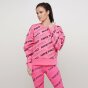 Кофта Nike W Np Cln Fleece Crew Prt, фото 1 - інтернет магазин MEGASPORT