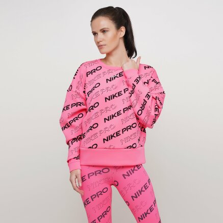 Кофта Nike W Np Cln Fleece Crew Prt - 123903, фото 1 - інтернет-магазин MEGASPORT