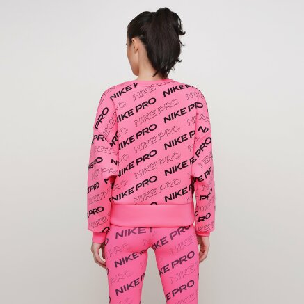 Кофта Nike W Np Cln Fleece Crew Prt - 123903, фото 3 - інтернет-магазин MEGASPORT