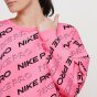 Кофта Nike W Np Cln Fleece Crew Prt, фото 4 - інтернет магазин MEGASPORT