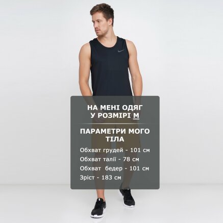 Майка Nike M Nk Top Tank Hpr Dry - 122041, фото 6 - интернет-магазин MEGASPORT