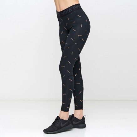 Лосины Nike W Np Tight Toss Print - 122074, фото 1 - интернет-магазин MEGASPORT