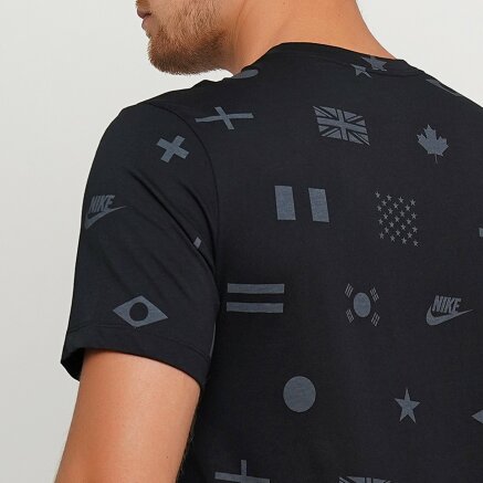 Футболка Nike M Nsw Tee Preheat Aop - 124403, фото 5 - інтернет-магазин MEGASPORT