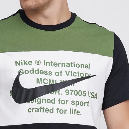 Футболка Nike M Nsw Swoosh Tee Ss - 122085, фото 4 - інтернет-магазин MEGASPORT