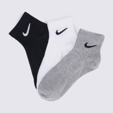 Шкарпетки Nike U Nk Everyday Ltwt Ankle 3pr - 114934, фото 1 - інтернет-магазин MEGASPORT