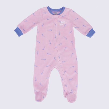  Nike детское Swooshfetti Microfleece Footed Coverall - 126876, фото 1 - интернет-магазин MEGASPORT