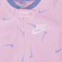  Nike детское Swooshfetti Microfleece Footed Coverall, фото 3 - интернет магазин MEGASPORT