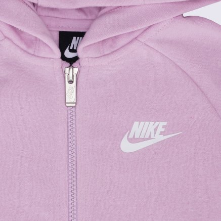 Кофта Nike детская G Nsw Pe Flc Full Zip - 126878, фото 3 - интернет-магазин MEGASPORT