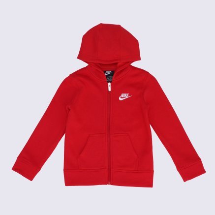 Кофта Nike детская Club Fleece Fz Hoodie - 126892, фото 1 - интернет-магазин MEGASPORT